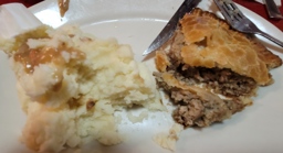 Red Arrow Diner Pork Pie with Mashed Potatoes
