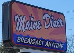 Maine Diner Outside View