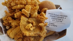 Bob's Clam Hut. The Bob & Betty (Fish & Clam Strips)