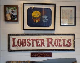 Bob's Clam Hut. Guy Food Network Sign