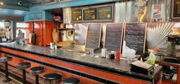 Four Sisters Owl Diner Inside View