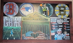  Morin's Hometown Bar and Grille Hometown Sign