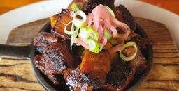 Herbies Bar and Chowder House Pork Belly Burnt Ends