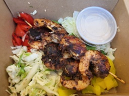 Irie Island Eats Caribbean Jerk Shrimp Skewers