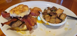 Castaway Waterfront Restaurant and Sushi Bar BYO Breakfast Sandwich