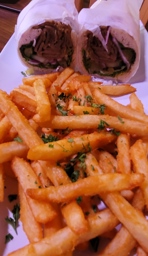 Kababi Cafe Gyros with French Fries