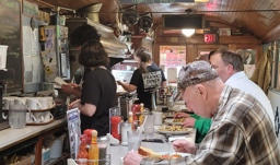 Franks Diner Counter View