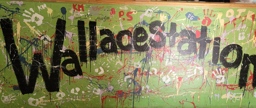 Wallace Station Counter Art