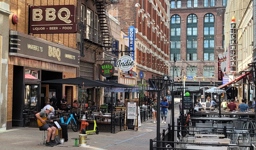Mabels BBQ Outside Street View
