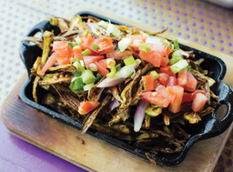 Crispy Okra Chaat