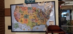 The Beach Pub Visitors Map