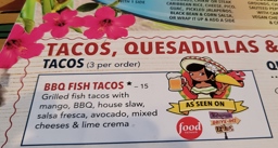 Flip Flops Grill and Chill BBQ Fish Tacos