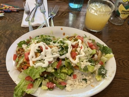 Sopes de chicken tinga