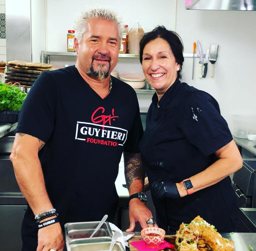 guy fieri pic with the owner