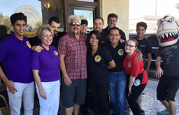 family photo with guy fieri