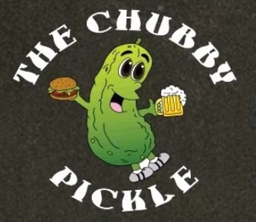 logo for the chubby pickle