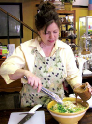 joy is getting the food ready
