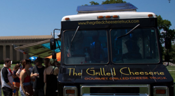 front view of the food truck