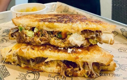 that looks like some yummy grilled cheese