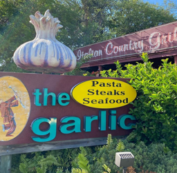 outside view of the garlic