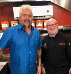 Chef Michael and Guy Fieri