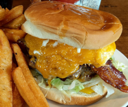 yummy hamburger