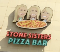stone sister pizza logo