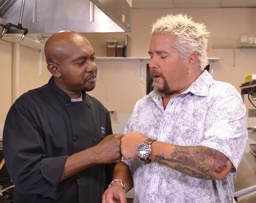 Chef Guy Fieri and Chef Ahmed Obo together again