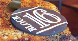 look for the block 16 logo