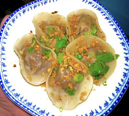 Impossible Beef Wontons 