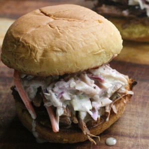 that looks like an amazing bbq sandwich
