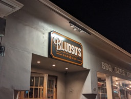 Outside Bludso's Bar & Que