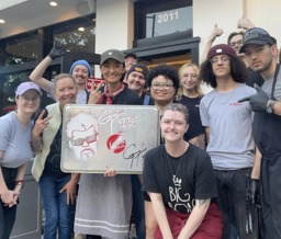 the crew with guy fieri signature pan