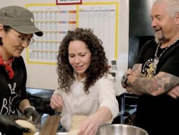 hanging out with guy fieri and chef stephanie