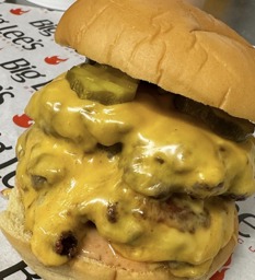 also doing smash burgers