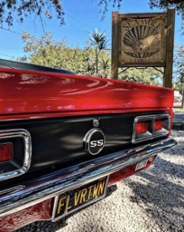 guy fieri camaro out front of the sea wolf