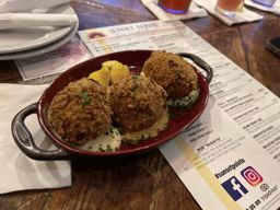 Crab meatballs