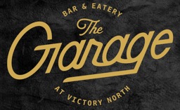 logo for the garage at victory north
