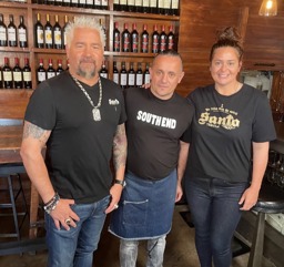 hanging out with guy fieri