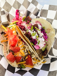 Regular and Club Taco