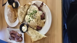 St. Paddy's Day Bowl and Cornbread Pancakes