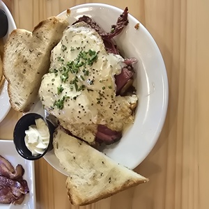 St. Paddy's Day Bowl and Cornbread Pancakes