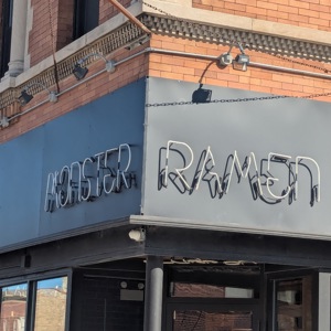 Monster Ramen Sign