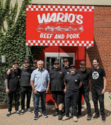 guy fieri and the warios crew