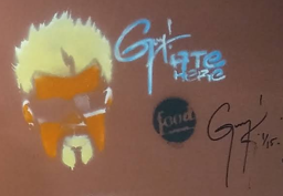 Asian Experience Guy Ate Here Wall Art