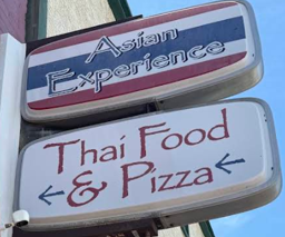 Asian Experience Street Sign