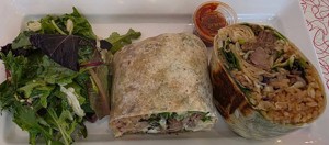 The Blue Owl Nam Tok Burrito