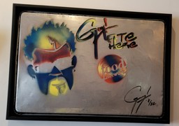 The Blue Owl Guy Ate Here Signature Pan