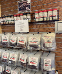 Shalhoob's Funk Zone Patio Jerky Wall