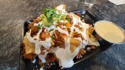High Bank Distillery Chorizo Nachos